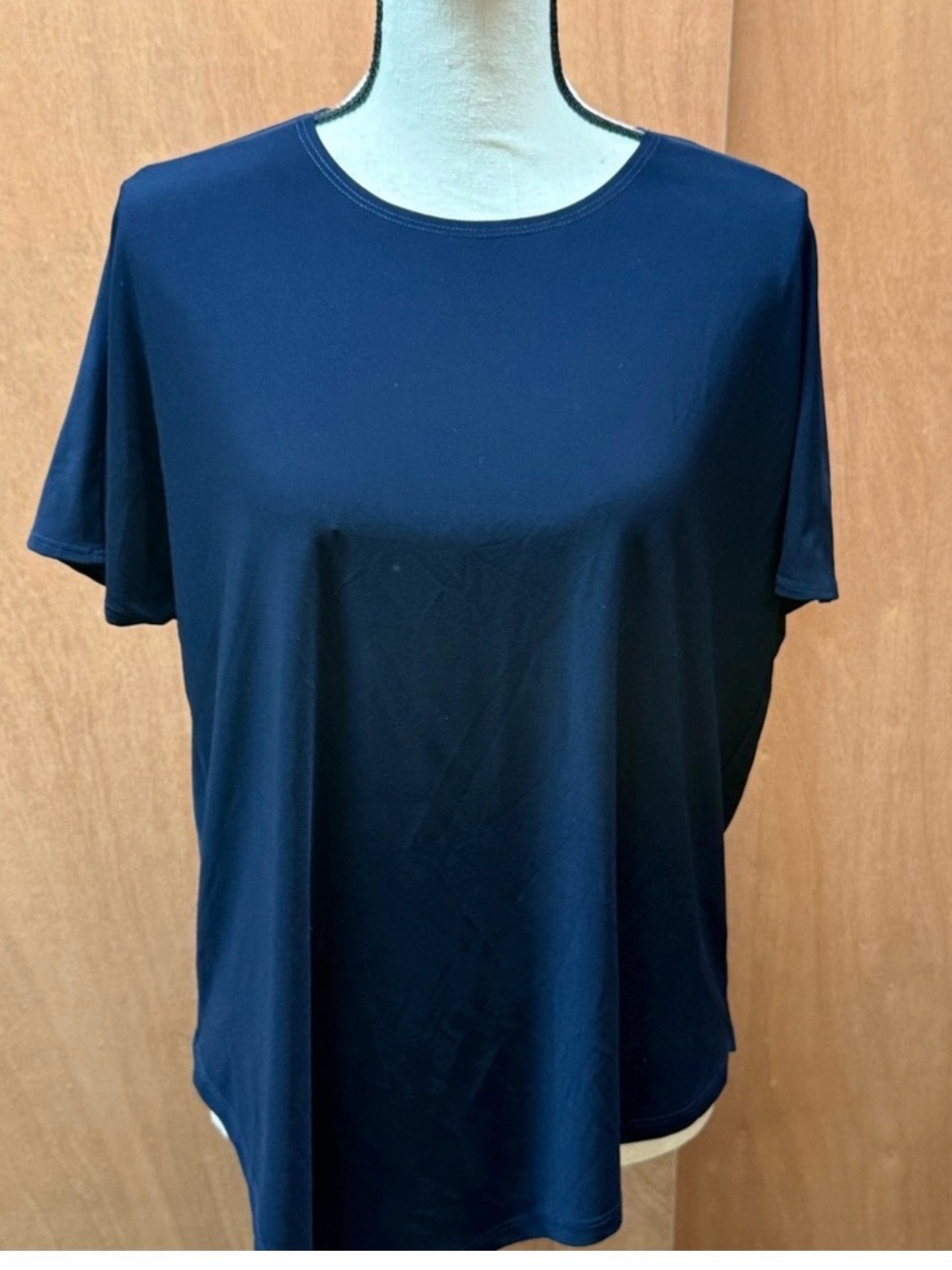 Joseph Ribkoff Short Sleeve Navy Top